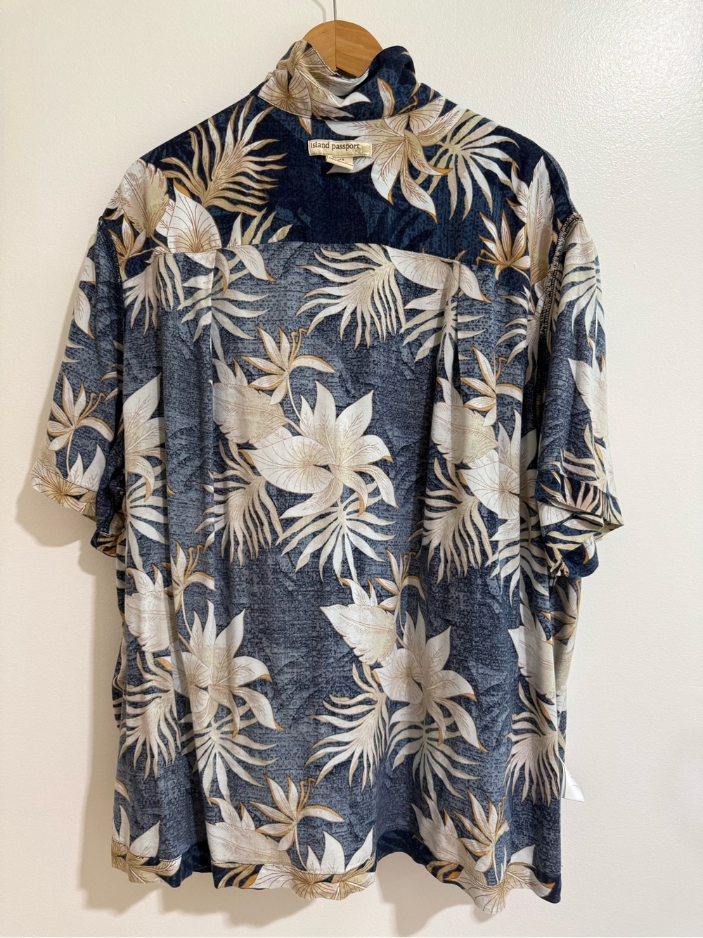 Island Passport Men’s 2XL Tropical Hawaiian Button Down Rayon Shirt - Picture 4 of 9